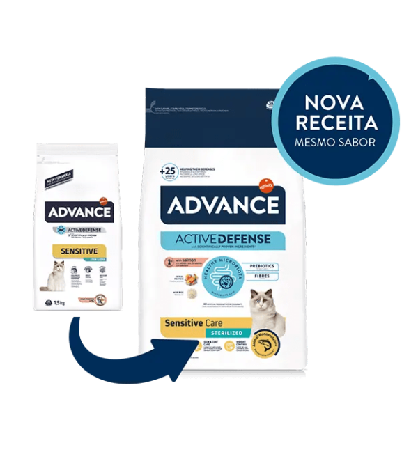 8410650167886_2 ADVANCE CAT STERILIZED SENSITIVE SALMÃO