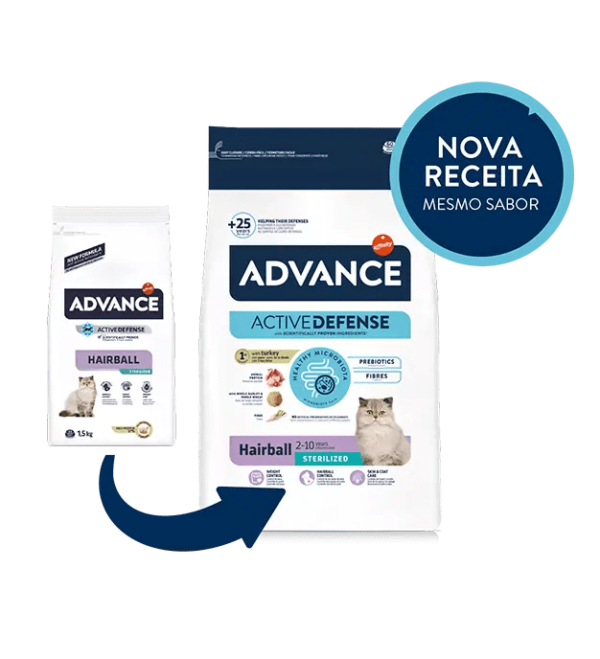 8410650218649_2 ADVANCE CAT STERILIZED HAIRBALL