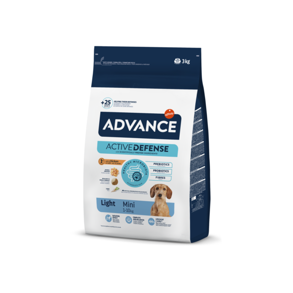 ADVANCE DOG ADULT MINI LIGHT FRANGO