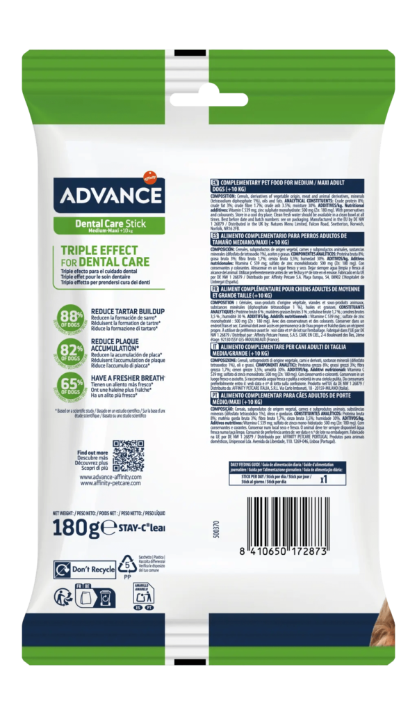ADVANCE DENTAL CARE STICK MEDIUM/MAXI