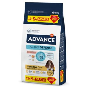 ADVANCE ADULT SENSITIVE CARE MEDIUM/MAXI SALMÃO