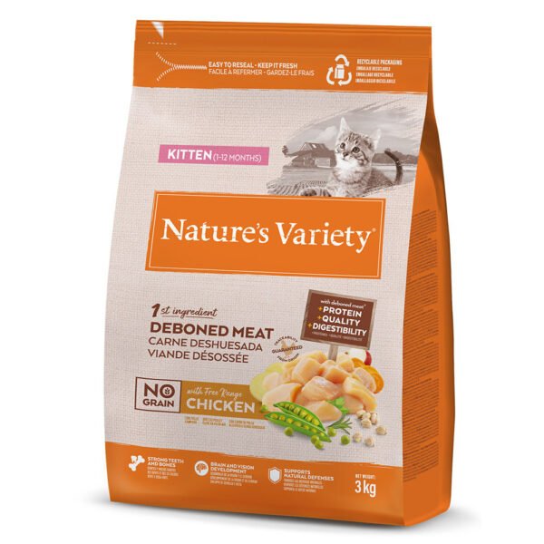 NATURE’S VARIETY CAT NO GRAIN KITTEN FRANGO