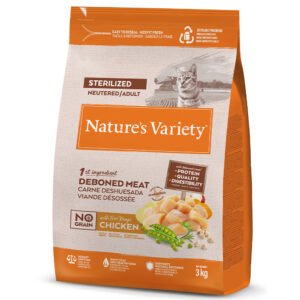 NATURE’S VARIETY CAT NO GRAIN STERILIZED FRANGO