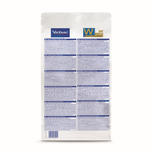 3561963600951_backadl VIRBAC WEIGHT CAT - LOSS & CONTROL