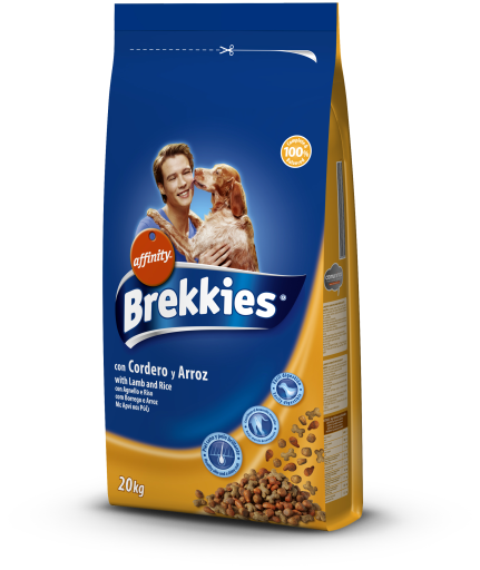 BREKKIES DOG MIX LAMB & RICE