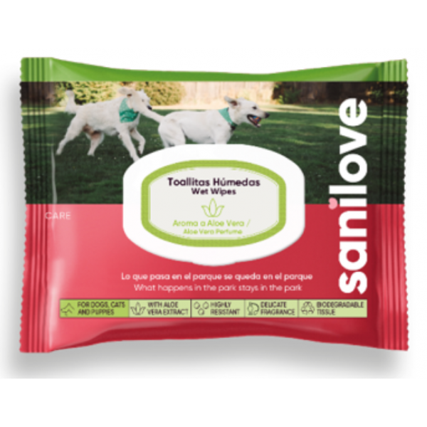 TOALHITAS SANILOVE ALOE VERA