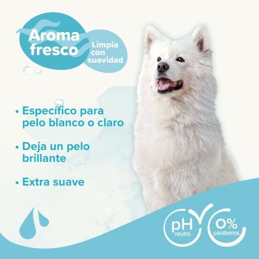 BEAPHAR CHAMPÔ PELO BRANCO/CLARO