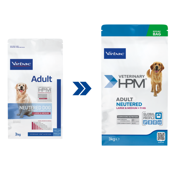 VIRBAC ADULT NEUTERED DOG LARGE & MEDIUM