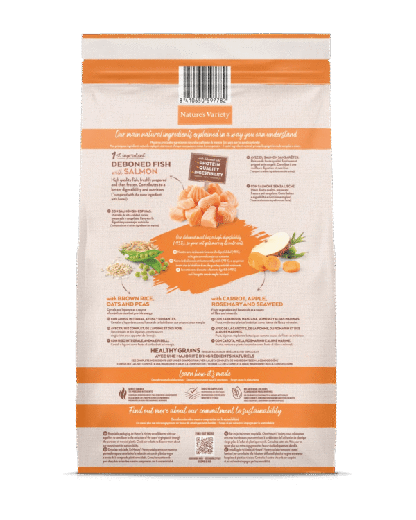NATURE’S VARIETY CAT GRAIN STERILIZED SALMON