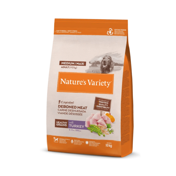 largeImage10kg NATURE’S VARIETY HEALTHY GRAIN ADULT MED/MAXI PERU