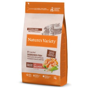 NATURE’S VARIETY CAT GRAIN STERILIZED SALMON