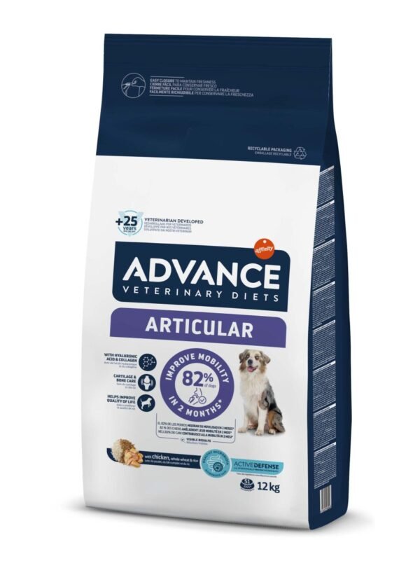 MATERIALES_127953_AffinityAdvDog_Diets_Articular_PLB71-K-v1_12kg_3D_AECOC-900x1202 ADVANCE VETERINARY ARTICULAR LOW CALORIE
