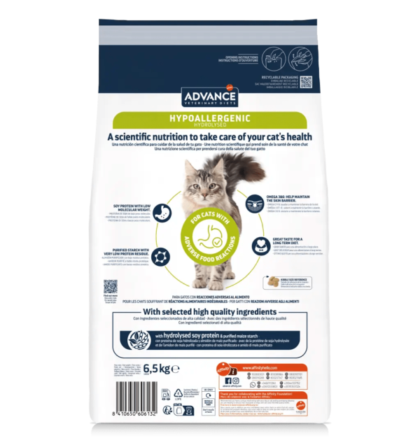 ADVANCE CAT VETERINARY DIETS HYPOALLERGENIC