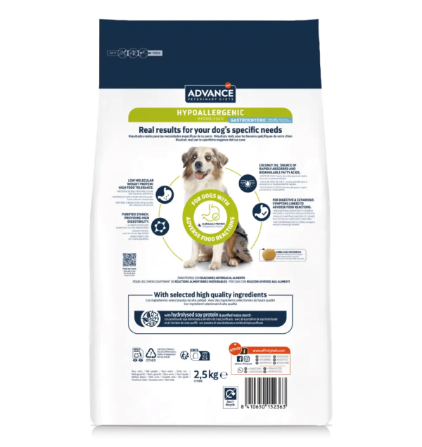 ADVANCE DOG VETERINARY DIETS HYPOALLERGENIC