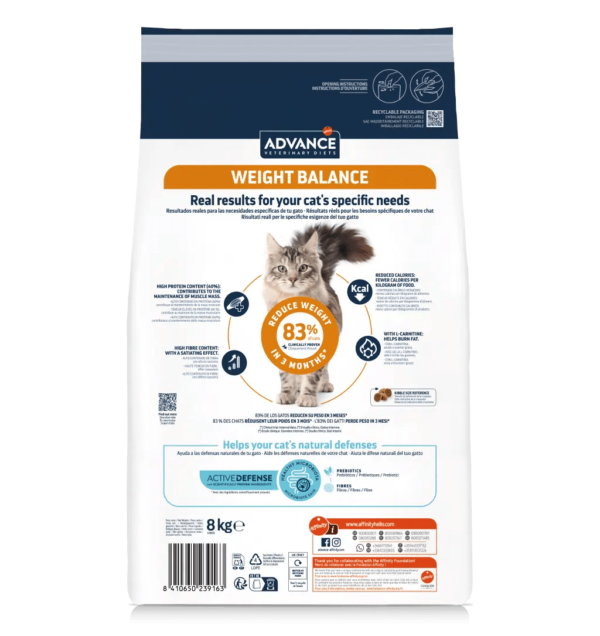 largeImage (8) ADVANCE CAT VETERINARY DIETS WEIGHT BALANCE