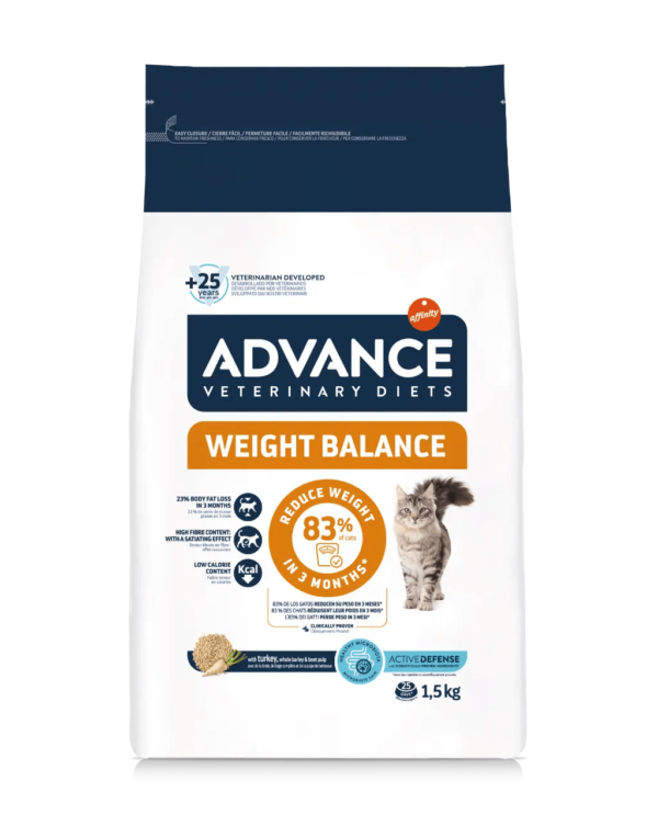 largeImage ADVANCE CAT VETERINARY DIETS WEIGHT BALANCE