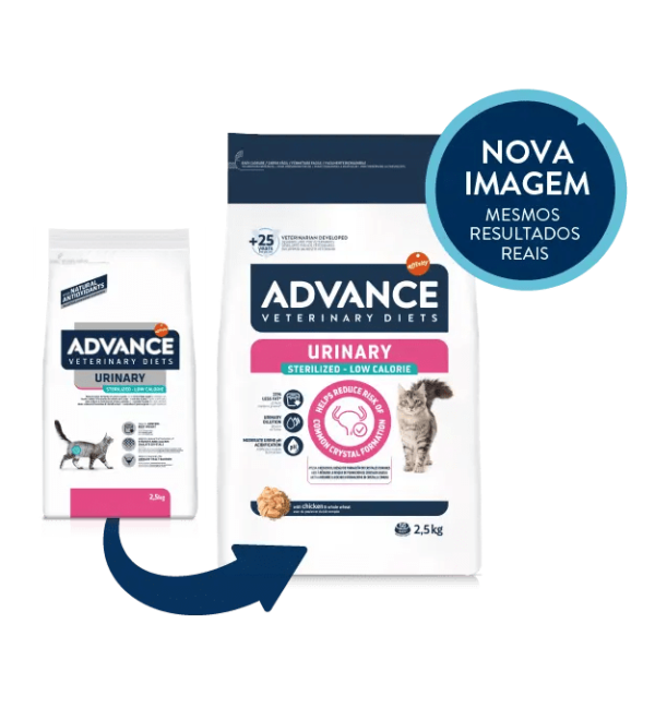 largeImage (2) ADVANCE VET CAT URINARY STERILIZED LOW CALORIE