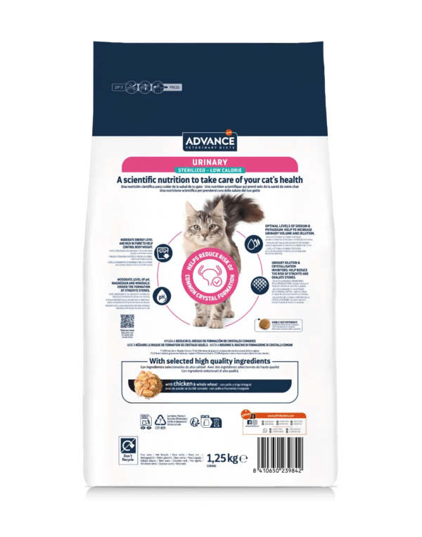 largeImage ADVANCE VET CAT URINARY STERILIZED LOW CALORIE