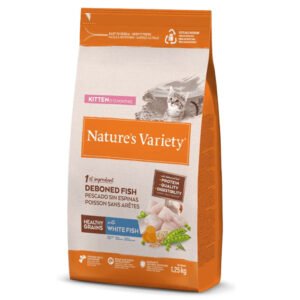 NATURE'S VARIETY CAT GRAIN KITTEN PEIXE BRANCO