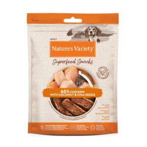 NATURE'S VARIETY DOG SUPERFOOD SNACKS FRANGO