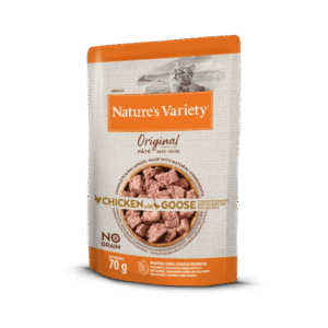 NATURE'S VARIETY CAT WET ORIGINAL NO GRAIN FRANGO & GANSO PAT