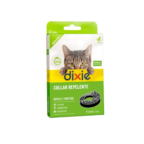 DIXIE COLEIRA GATO E GATINHOS 33CM