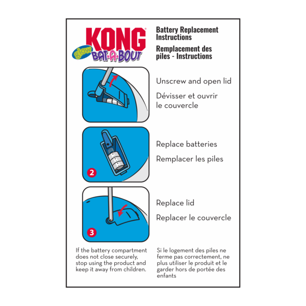 CA465_EDU_1 KONG CAT BAT-A-BOUT GLOW AQUARIUM