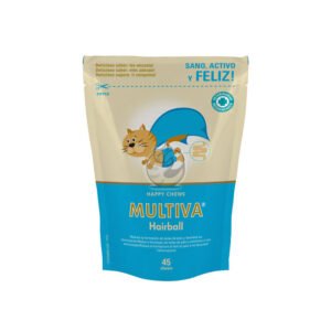 Suplemento alimentar para gatos de qualquer raça, idade e tamanho, formulado em chews altamente palatáveis.
