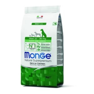 monge cão daily line maxi puppy junior