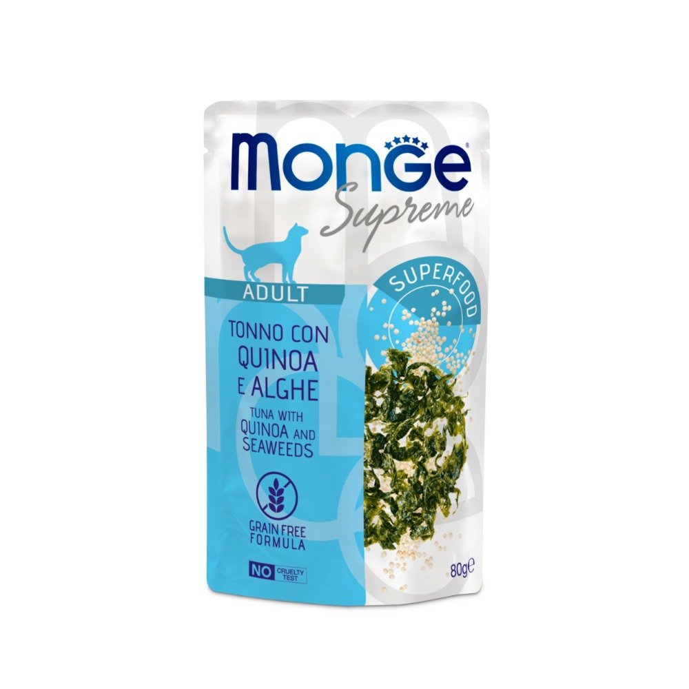 MONGE SUPREME ATUM QUINOA E ALGAS MARINHAS