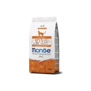 Monge Gato Monoprotein Line Sterilised Pato | Ração Monoproteica para Gatos Esterilizados