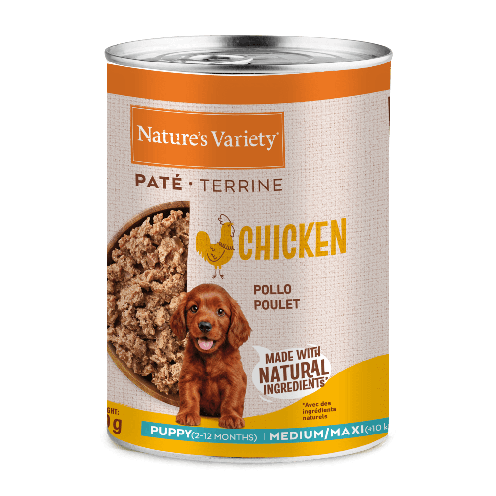 NV DOG WET PATE MED/MAXI PUPPY FRANGO